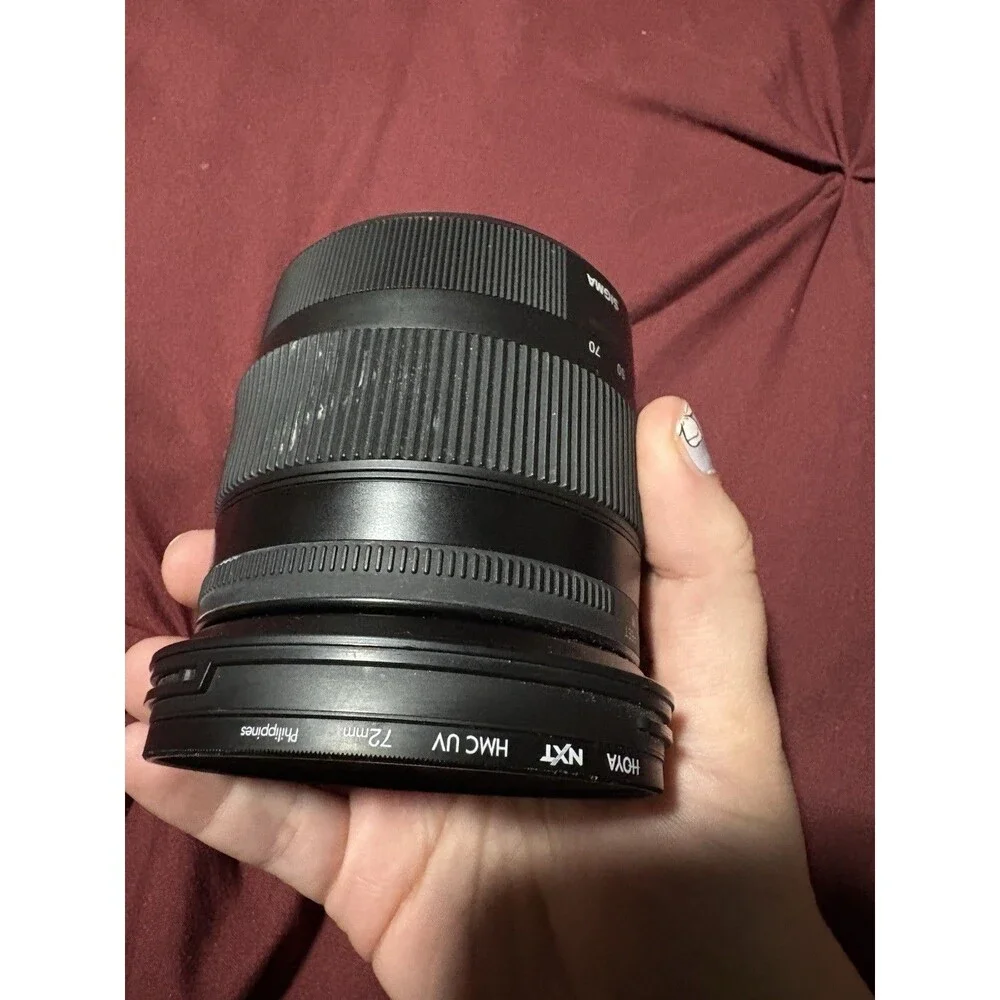 Sigma 17-70mm 1:2.8-4 DC Camera Lens No Cap For Nikon